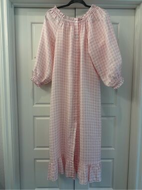 Sleeper Dress Pink Plaid